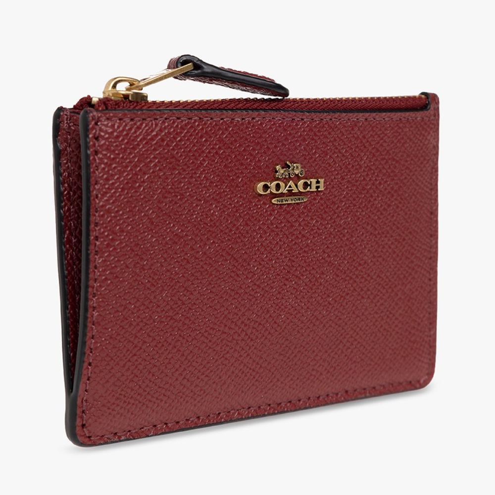 Coach Leather Card Case Wallet - New With Tag